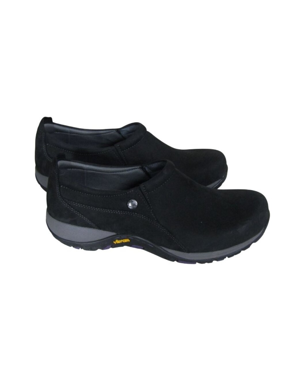 DANSKO Black PATTI Slip On Clog WATERPROOF Leather Comfort EU 40 US 9-9.5